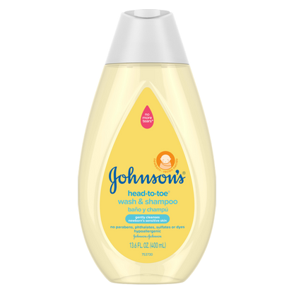 Johnson's Head-to-Toe Wash & Shampoo 13.6oz