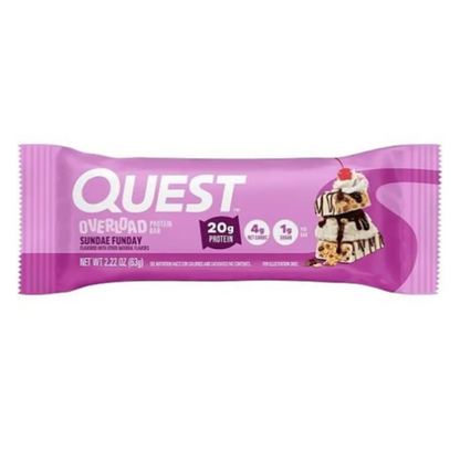 Quest Overload Bar Sundae Funday, 2.22 oz