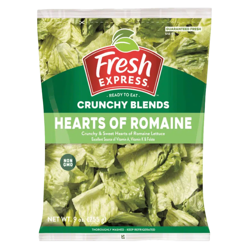 Chopped Hearts of Romaine - 9oz