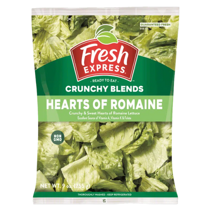 Chopped Hearts of Romaine - 9oz