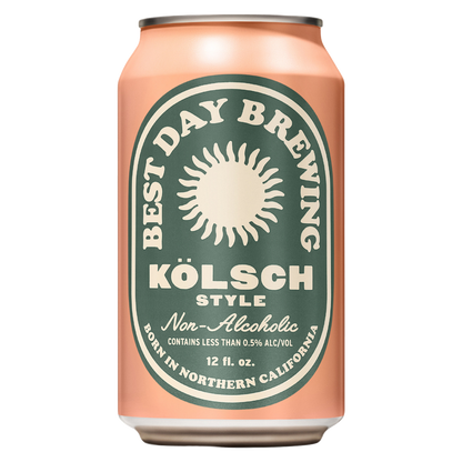 Best Day Brewing Kolsch Non-Alcoholic 6pk 12oz Cans