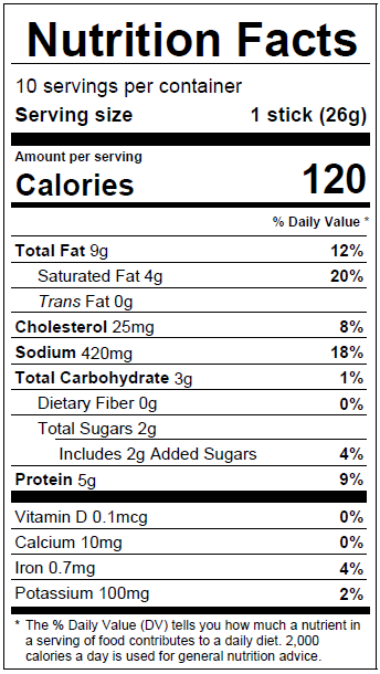 Jack Link's Teriyaki Beef Stick .92oz