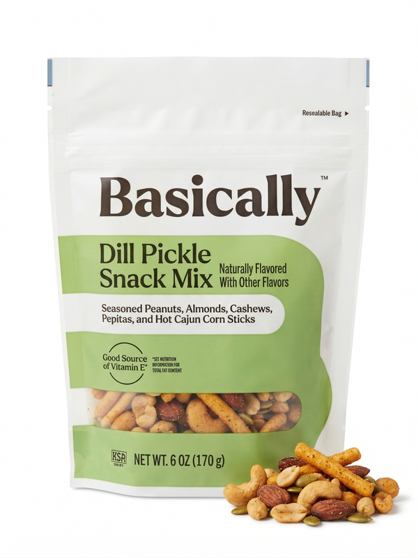 Basically Dill Pickle Snack Mix - 6oz