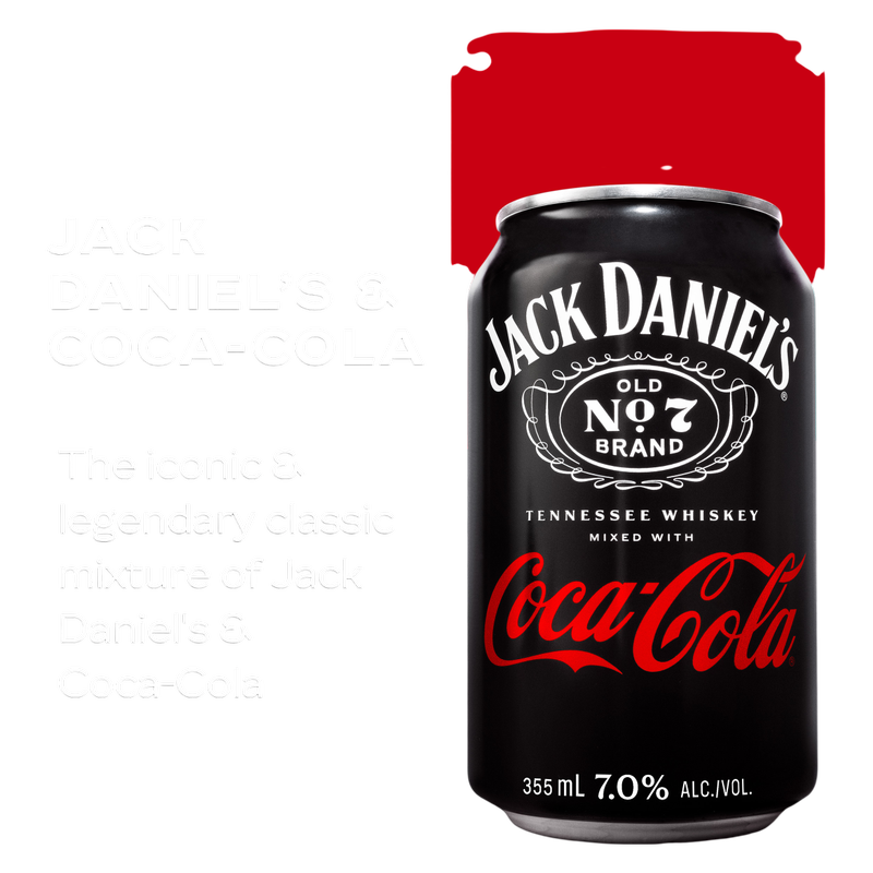 Jack & Coke Variety Pack 6pk 12oz Can 7% ABV