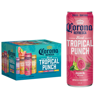 Corona Refresca Tropical Punch Variety 12pk 12oz Can 4.5% ABV