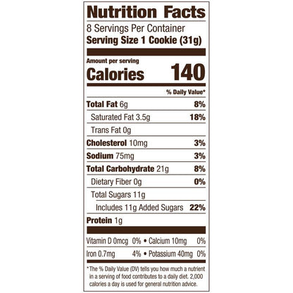 Pepperidge Farm Montauk Chocolate Chip Cookies, 8.6oz