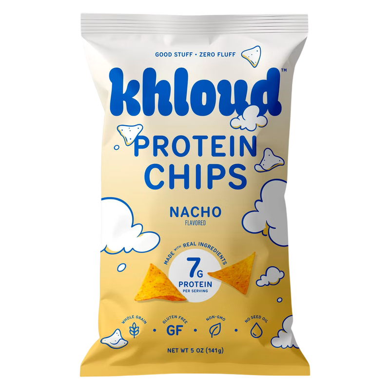 Khloud Nacho Protein Chips, 5 oz
