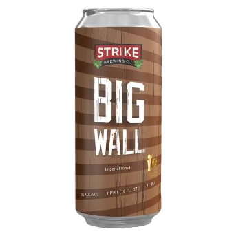 Strike Brewing Company Big Wall Stout 4pk 16oz