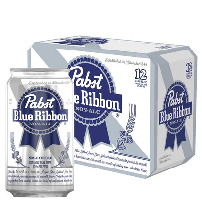 Pabst Blue Ribbon Non-Alcoholic 12pk 12oz Can
