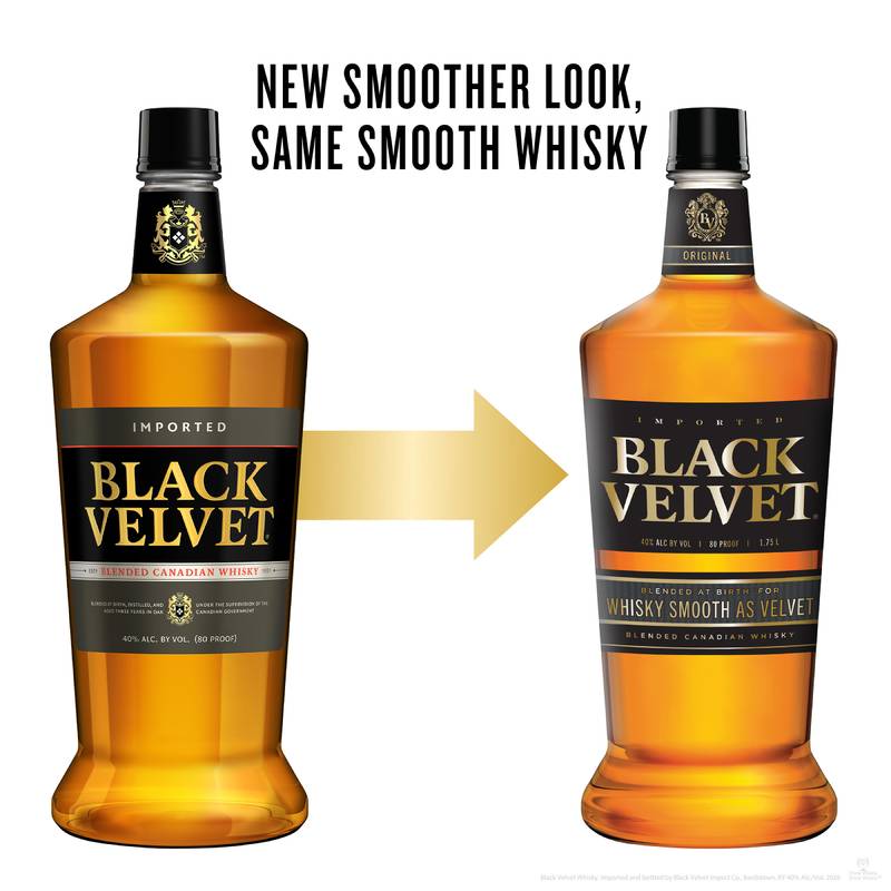 Black Velvet Canadian Whisky 1.75L (80 Proof)