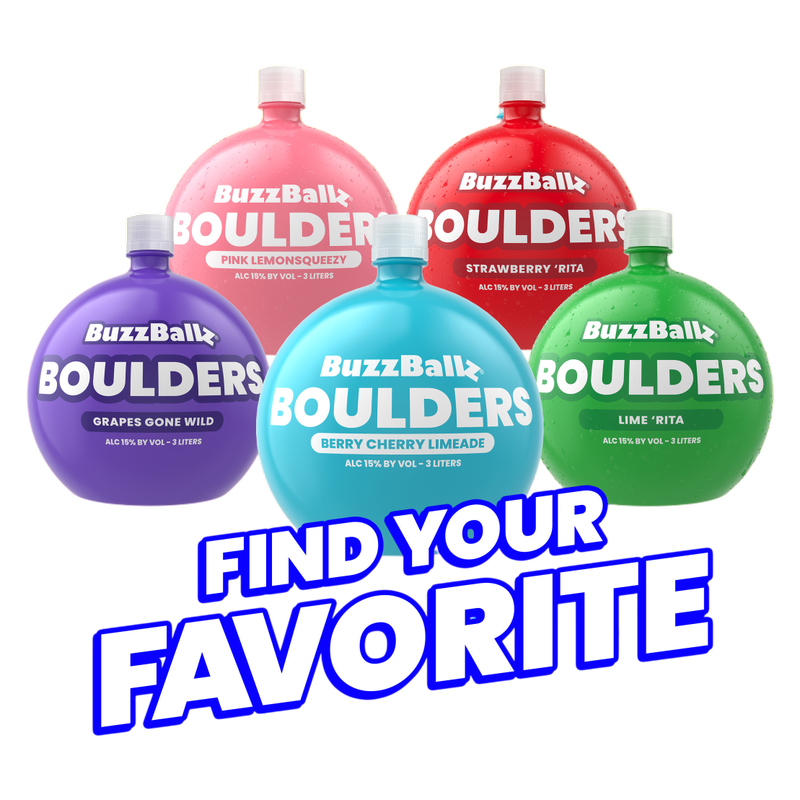 Buzzballz Boulders Chillers Berry Cherry Lime 3L