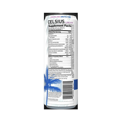 CELSIUS Sparkling Arctic Vibe Essential Energy Drink 12oz Can