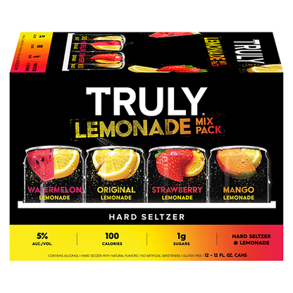 TRULY Hard Lemonade Variety 12pk 12oz Can 5.0% ABV