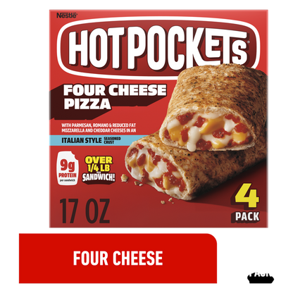 Hot Pockets Four Cheese Pizza 4ct