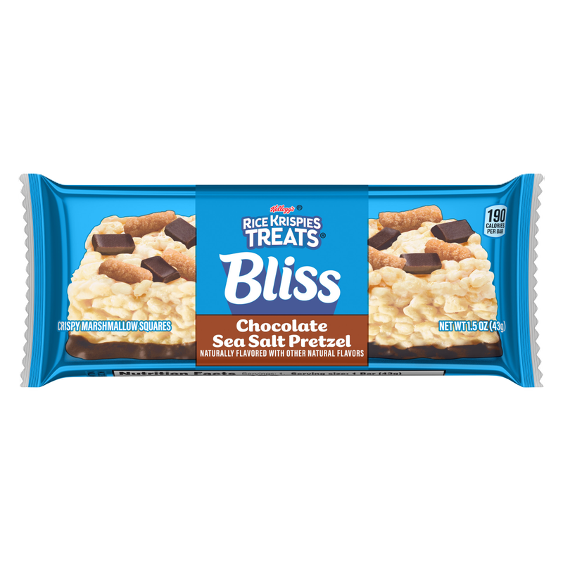 Rice Krispies Treats Bliss Chocolate Sea Salt Pretzel, 1.5 oz