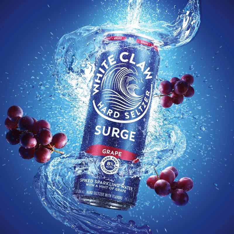 White Claw Surge Grape 19.2oz Can 8% ABV