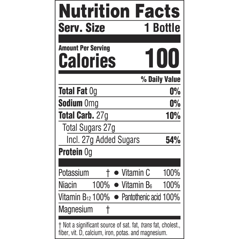 Vitamin Water Energy 20oz Btl