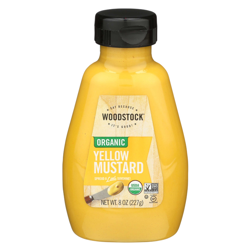 Woodstock Organic Yellow Mustard 8oz