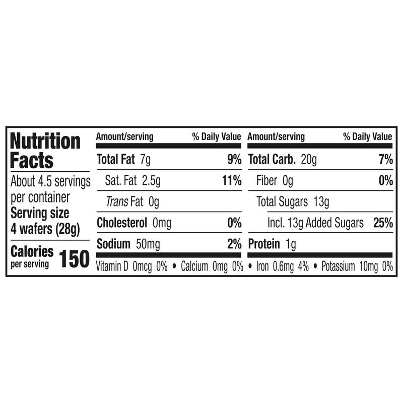 Keebler Strawberry Sugar Wafers, King Size, 4.4 oz