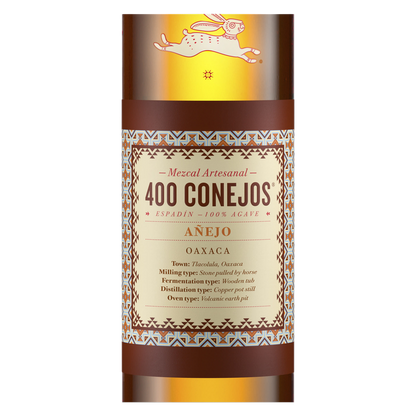 400 Conejos Añejo Mezcal 750ml (80 Proof)