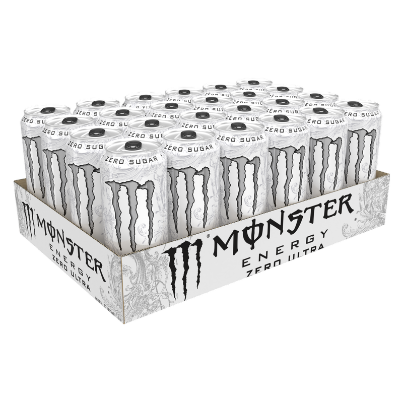 Monster Energy Zero Ultra 24pk 16oz Can- XL - Monster Energy – BevMo!