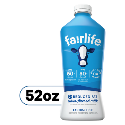 Fairlife 2% Reduced Fat Milk 52oz Btl