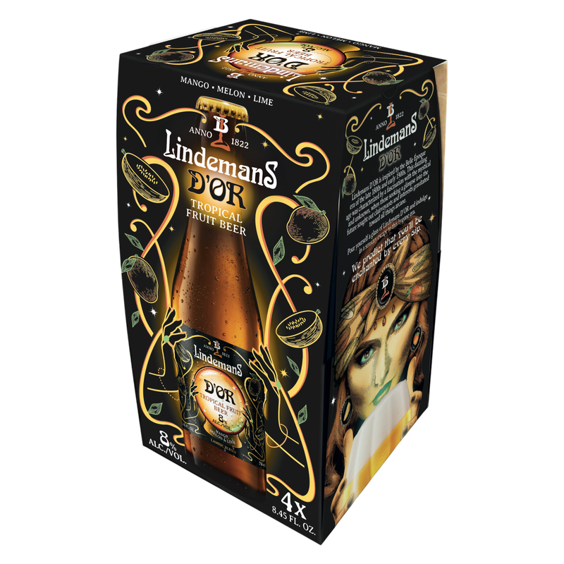 Lindemans D'Or Tropical Fruit Beer 4pk 8.45oz Bottle