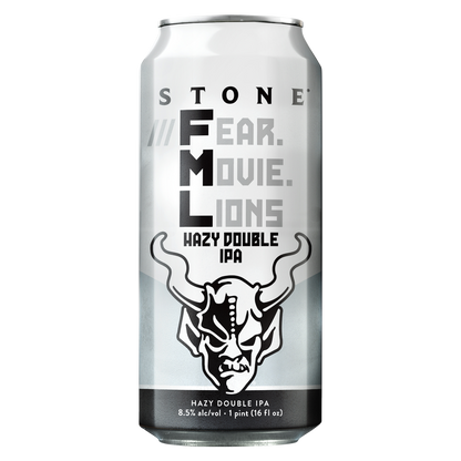 Stone Brewing Fear.Movie.Lions Double IPA 6pk 16oz Can 8.5% ABV