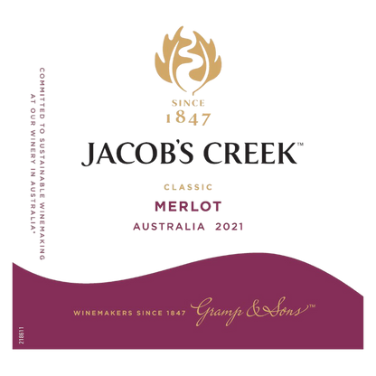 Jacobs Creek Merlot 750ml