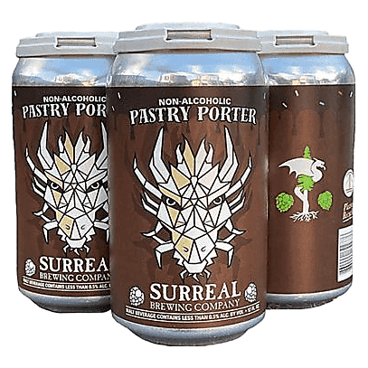 Surreal Brewing Pastry Porter Non-Alcoholic 4pk 12oz Can
