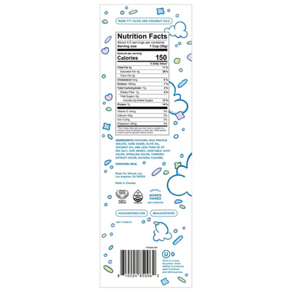 Khloud Birthday Cake Protein Popcorn 5oz