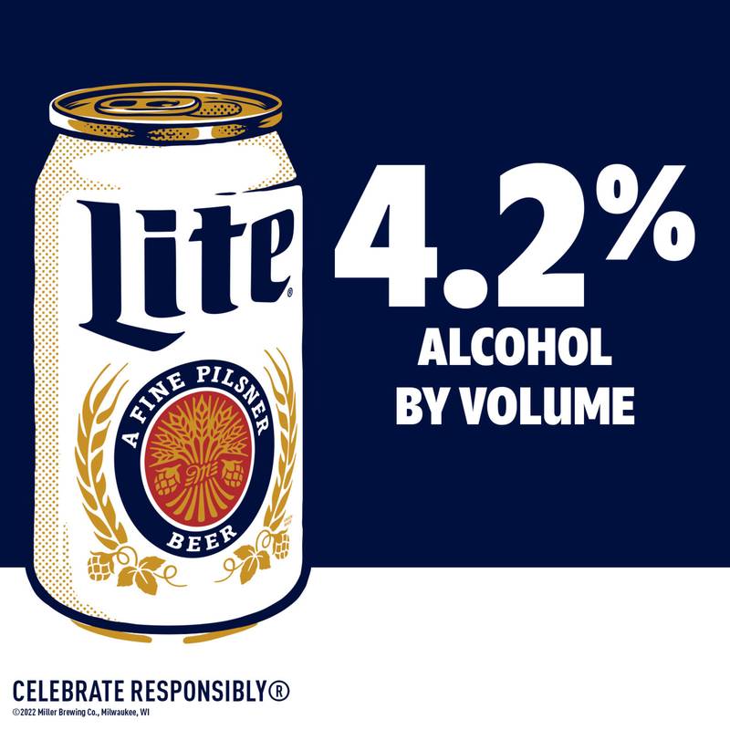 Miller Lite 12pk 12oz Can 4.2% ABV