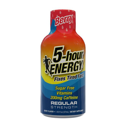 5-hour ENERGY Shot Regular Strength Berry 1.93oz Btl