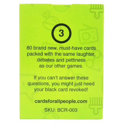 Black Card Revoked Third Edition