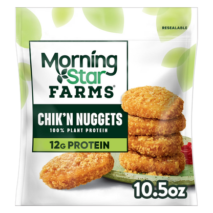 MorningStar Farms Frozen Plant Based Chik'n Nuggets 10.5oz