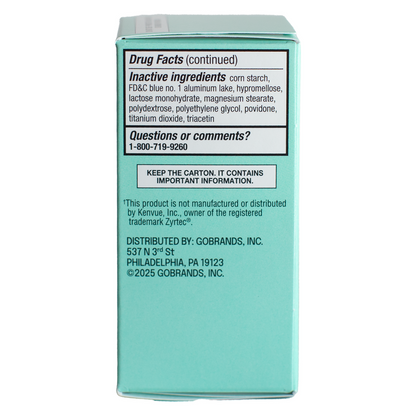 Goodnow 24-Hour Allergy Relief Cetirizine HCl 10mg -30ct