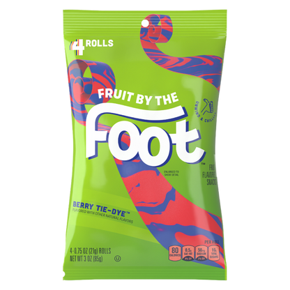 Fruit By the Foot Tie-Dye Berry, 4 ct,  3oz