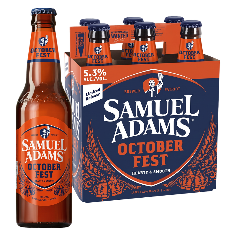 Sam Adams Seasonal 6pk 12oz Bottle