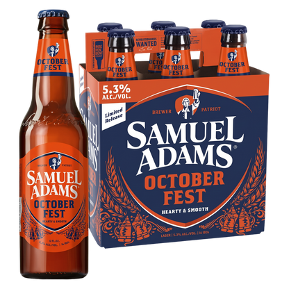 Sam Adams Seasonal 6pk 12oz Bottle