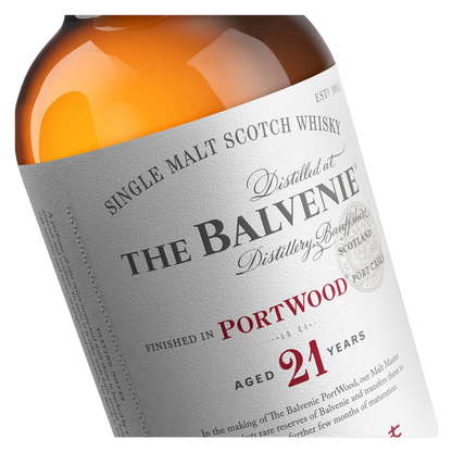 The Balvenie PortWood 21 Yr 750ml - Balvenie – BevMo!