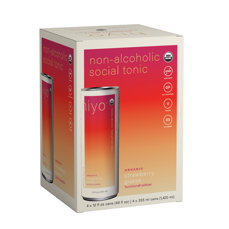 Hiyo Strawberry Guava 4pk 12oz Can - Hiyo – BevMo!