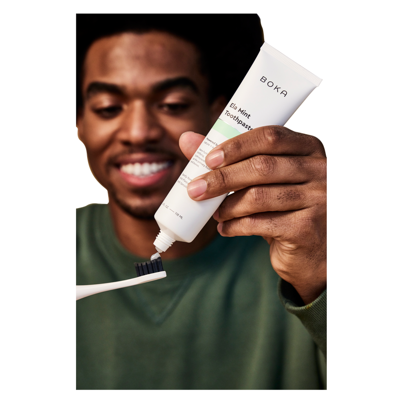 Boka Ela Mint Toothpaste 4oz - Boka – BevMo!