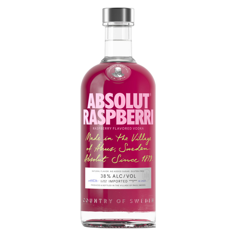 Absolut Raspberri Vodka 750ml