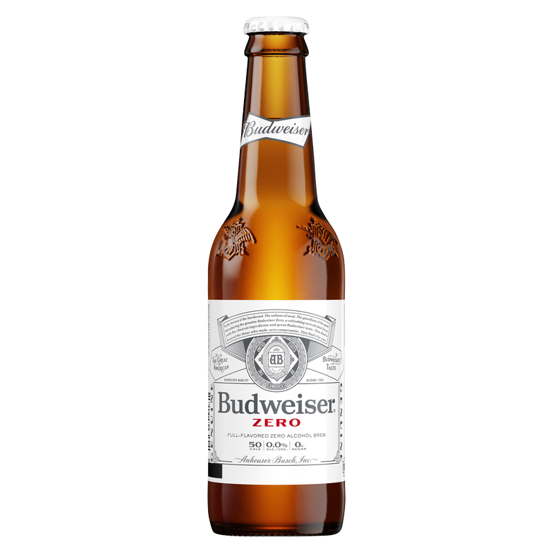 Budwaiser Raspberry Budweiser Zero Non-Alcoholic 6pk 12oz Btl 0.0% ABV - Budweiser – BevMo!