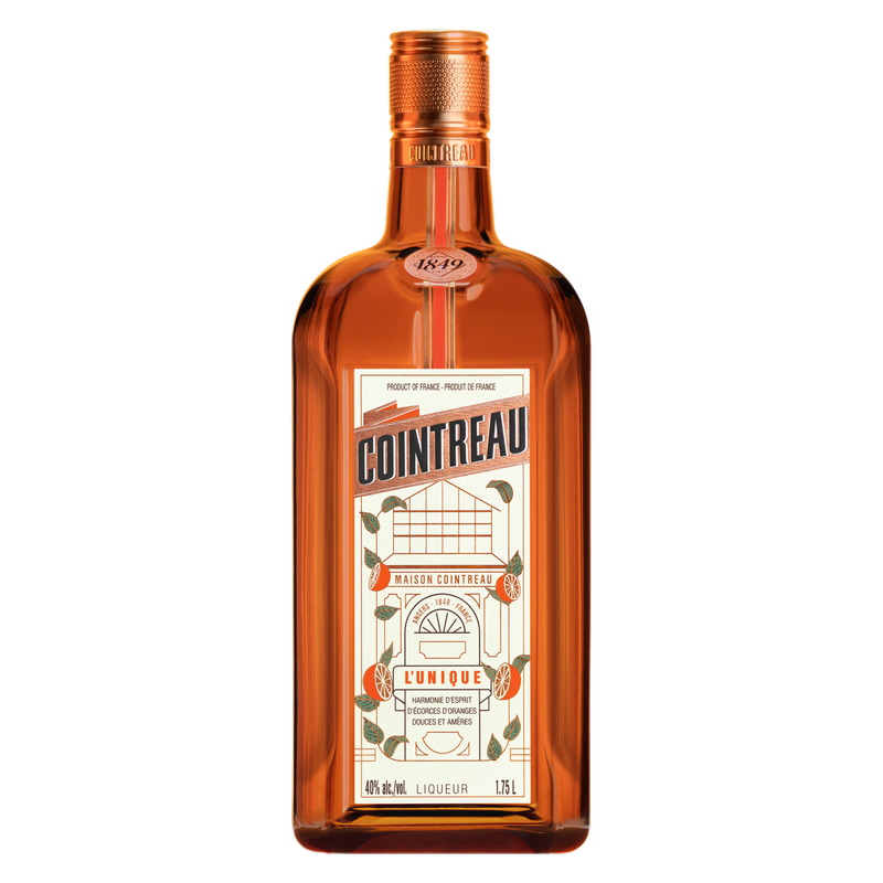 Cointreau Orange Liqueur Triple Sec 1.75L (80 Proof) - Cointreau – BevMo!