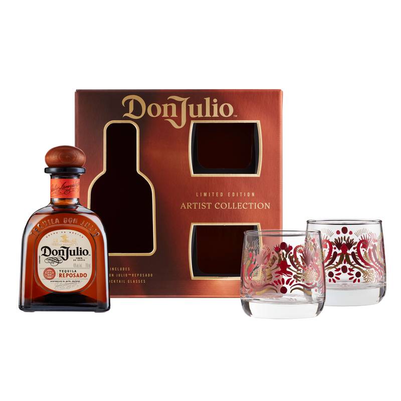 Don Julio Reposado 750ml Gift Set - Don Julio – BevMo!