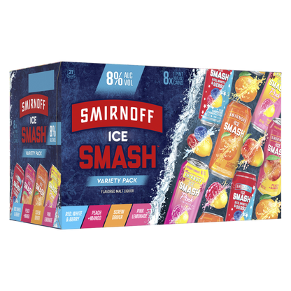 Smirnoff Ice Smash Variety 8pk 16oz Can
