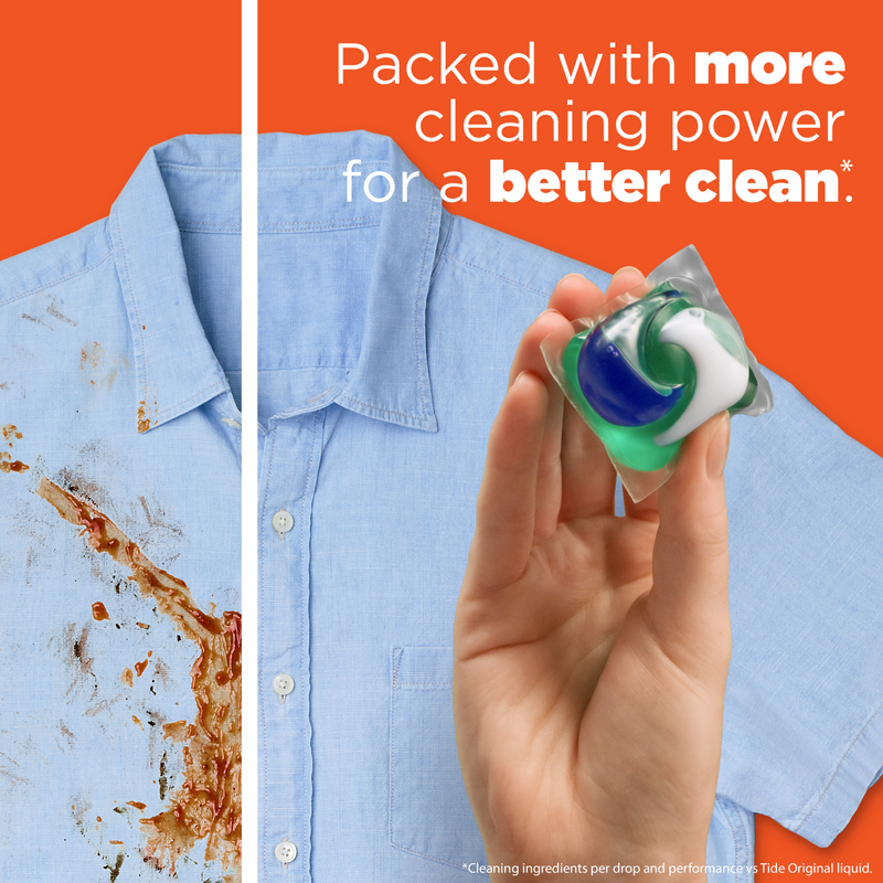 Tide PODS Liquid Laundry Detergent Pacs Original Scent 42ct