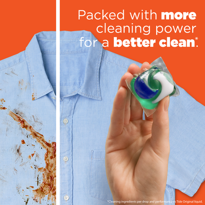 Tide PODS Liquid Laundry Detergent Pacs Original Scent 42ct