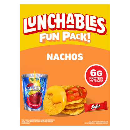 Lunchables Nachos with Cheese Dip & Salsa - 10.7oz